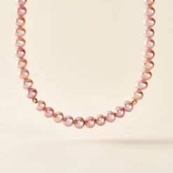 Discount Histoire d'Or Collier Multicolore Or Jaune Perle De Culture