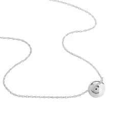 Outlet Histoire d'Or Collier My Bola acier blanc