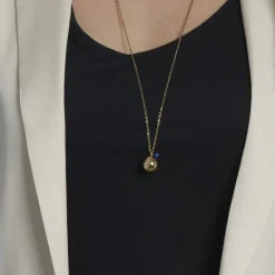 Histoire d'Or Collier My Bola Acier Jaune Aventurine* Colliers|Sautoirs