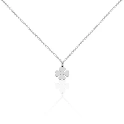 Histoire d'Or Collier Naomie Argent Blanc