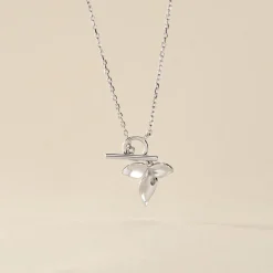 Online Histoire d'Or Collier Narcisse Dream Argent Blanc