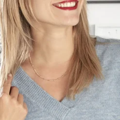 New Histoire d'Or Collier Naria Plaqué Or Jaune