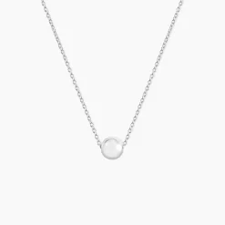 New Histoire d'Or Collier Nassiera Argent Blanc