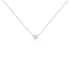 Histoire d'Or Collier Natacha Argent Blanc Oxyde De Zirconium* Colliers|Colliers