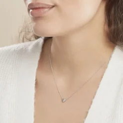 Histoire d'Or Collier Natacha Argent Blanc Oxyde De Zirconium* Colliers|Colliers