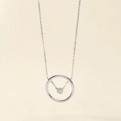 Histoire d'Or Collier Natalane Or Blanc Diamant* Colliers|Colliers