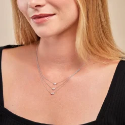 Histoire d'Or Collier Navette De Zirconium* Colliers|Colliers