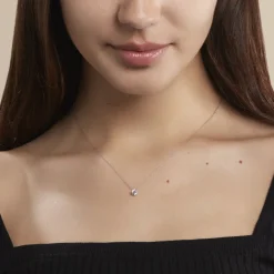 Histoire d'Or Collier Nazha Or Blanc Oxyde De Zirconium* Colliers|Colliers