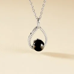 Histoire d'Or Collier Nerea Argent Blanc Céramique Et Oxyde De Zirconium* Colliers|Colliers