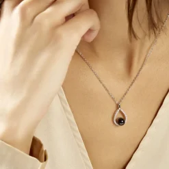 Histoire d'Or Collier Nerea Argent Blanc Céramique Et Oxyde De Zirconium* Colliers|Colliers