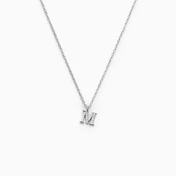 Online Histoire d'Or Collier Neruda Argent Blanc Oxyde De Zirconium