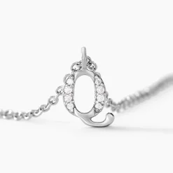 Histoire d'Or Collier Neruda Argent Blanc Oxyde De Zirconium* Colliers|Colliers