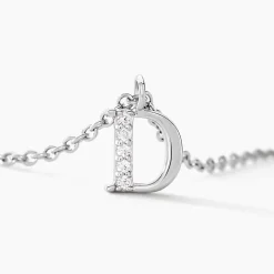 Histoire d'Or Collier Neruda Argent Blanc Oxyde De Zirconium* Colliers|Colliers