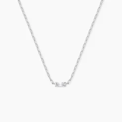 Histoire d'Or Collier Nigelle Argent Blanc Oxyde De Zirconium* Colliers|Colliers