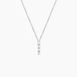 Histoire d'Or Collier Nikolia Argent Blanc Oxyde De Zirconium* Colliers|Colliers