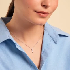 Histoire d'Or Collier Nikolia Argent Blanc Oxyde De Zirconium* Colliers|Colliers