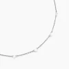 Discount Histoire d'Or Collier Noha Argent Blanc Oxyde De Zirconium