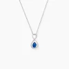 Histoire d'Or Collier Odessa Or Blanc Saphir Diamant* Colliers|Colliers