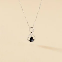 Histoire d'Or Collier Odessa Or Blanc Saphir Diamant* Colliers|Colliers