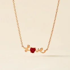 Histoire d'Or Collier Olufe Argent Rose Oxyde De Zirconium* Colliers|Colliers