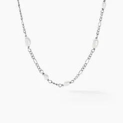 Histoire d'Or Collier Onassis Argent Blanc Perle De Culture* Colliers|Colliers Fantaisie