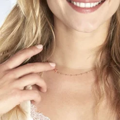 Histoire d'Or Collier Opale Argent Rose* Colliers|Colliers