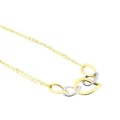 Histoire d'Or Collier Or Bicolore Acanthus* Colliers|Colliers