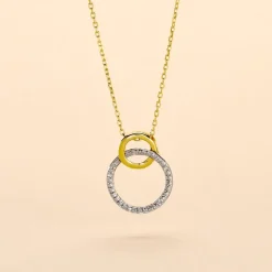Histoire d'Or Collier Or Bicolore Achan Diamants* Colliers|Colliers
