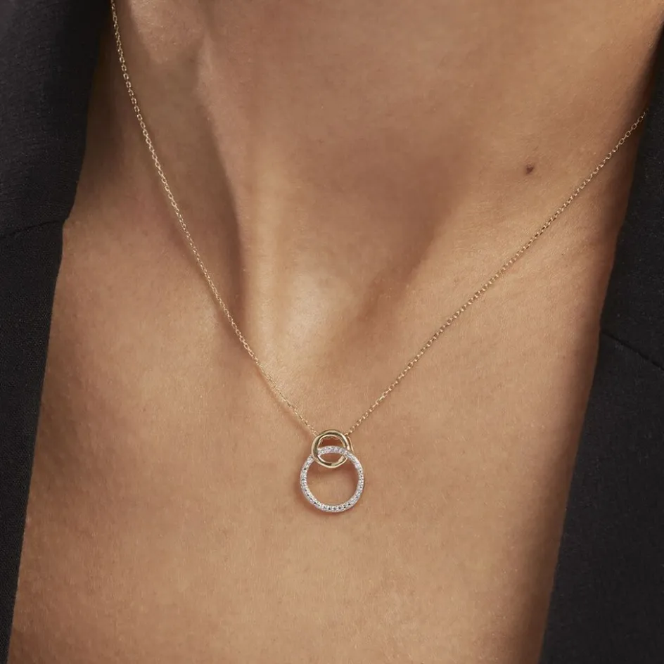 Histoire d'Or Collier Or Bicolore Achan Diamants* Colliers|Colliers