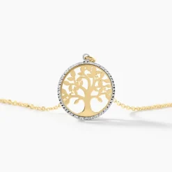 Histoire d'Or Collier Or Bicolore Solidage* Colliers|Colliers