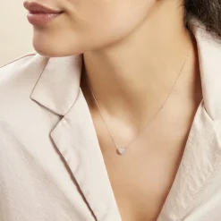 Histoire d'Or Collier Or Blanc Abe Diamants* Colliers|Colliers