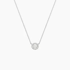 Histoire d'Or Collier Or Blanc Cadence Diamants* Colliers|Colliers