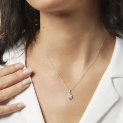 Histoire d'Or Collier Or Blanc Diamant* Colliers|Sautoirs