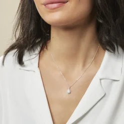 Histoire d'Or Collier Or Blanc Diamant* Colliers|Sautoirs