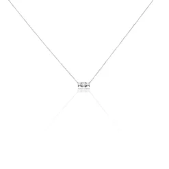Histoire d'Or Collier Or Blanc Sabine Diamants* Colliers|Colliers