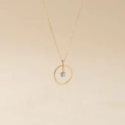 Hot Histoire d'Or Collier Or Jaune Adrienn Diamants