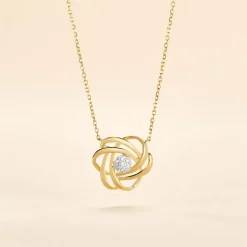 Hot Histoire d'Or Collier Or Jaune Afua Diamants
