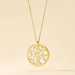 Histoire d'Or Collier Or Jaune Argius Diamants* Colliers|Colliers