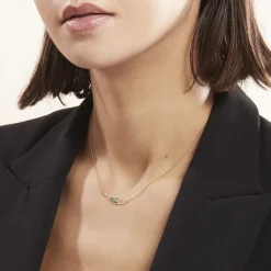 Histoire d'Or Collier Or Jaune Caetlin Emeraude Diamants* Colliers|Colliers