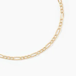 Histoire d'Or Collier Or Jaune Cameo Maille Alternée 1/3* Colliers|Colliers