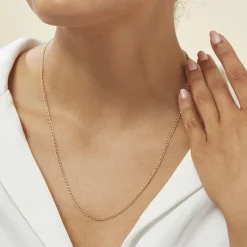 Histoire d'Or Collier Or Jaune Capucin Maille Marine* Colliers|Colliers