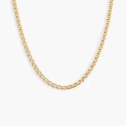 Outlet Histoire d'Or Collier Or Jaune Capucin Maille Marine