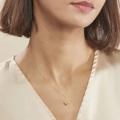 New Histoire d'Or Collier Or Jaune Carlina