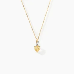 Histoire d'Or Collier Or Jaune Clothilde Citrine* Colliers|Colliers
