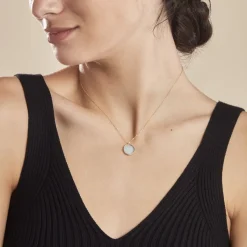 Histoire d'Or Collier Or Jaune Florica Amazonite* Colliers|Colliers