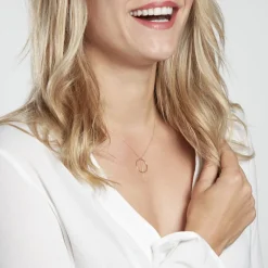 Best Histoire d'Or Collier Or Jaune Guda Oxyde De Zirconium