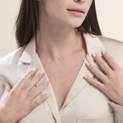 Online Histoire d'Or Collier Or Jaune Isadoria