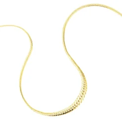 Hot Histoire d'Or Collier Izel Maille Anglaise or jaune