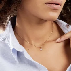 Histoire d'Or Collier Or Jaune Luminata Diamants