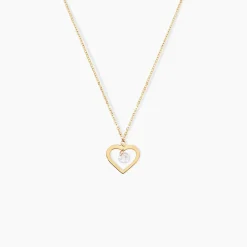 Discount Histoire d'Or Collier Or Jaune Maximiliane Oxyde De Zirconium